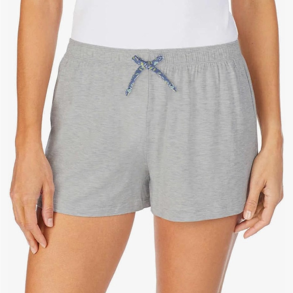 Jane & Bleecker Womens 3 Pack Sleep Short (Ditsy Blue, Large) NWT - Picture 5 of 6